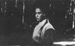 A still from the unfinished THE GOLDEN METEOR,
<br> as printed in the November 1969 issue of „Southern Screen“ magazine.
<br> The movie was never finished, presumably due to leading actress Chin Ping 
leaving Shaw Brothers at the time, inmidst the shooting.
As it seems, the movie was later re-shot as THE GOLDEN LION
in early 1971 – having a similar plot with Li Ching wearing
Chin Ping’s clothes!
