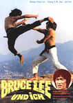 German movie poster <br> (displaying a publicity shot from 1975/76 of Indonesian Hakim Kurniawan and Pierre Rau, <br> both being trainers at the time in the Karate club 