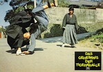 German lobby card for LIFE AND DEATH STRUGGLE (displaying a mistaken still from NEW FIST OF FURY – as released by the same German distributor!)