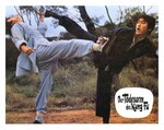 German lobby card (displaying a publicity shot done with Ko Shou-Liang – the two are NOT pitted against each other in the grove fighting scene!)