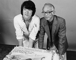 Raymond Chow Man-Wai and Jackie Chan
