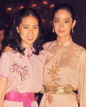Lin Feng-Chiao and Brigitte Lin