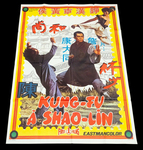 French movie poster for Ho Chang's FURIOUS MONK FROM SHAOLIN
(displaying a mistaken still from KUNG-FU KING)