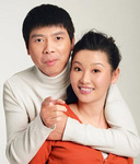 Feng Xiaogang and wife, Xu Fan