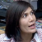 Thai movie stall vendor
