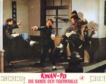 German lobby card for BRONZE HEAD AND STEEL ARM <br>(mistakenly featuring a still from THE FASTEST FISTS)