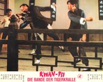 German lobby card for BRONZE HEAD AND STEEL ARM <br>(mistakenly featuring a still from THE FASTEST FISTS)