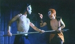 Leopard King (L), and Dung Chi-Wa as The Monkey  King (R)
