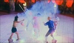 clockwise from bottom left: Nai Cha, the Monkey King, King Cha, and Sand<BR>
-- with Red Boy in the middle