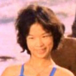 ? as girl on beach
