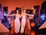 Maria Ye Kwong (L) as Lin Yanfei, with Julie Yeh Feng (R) as Bai Lihong 