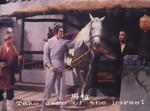 A screenshot from the Televideo Hong Kong VHS release. It was fullscreen with the original subtitles embedded in the Mandarin print.