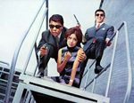 Nitani Hideaki, Asaoka Ruriko & Shishido Jo (f.l.t.r.)