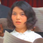 Orchestra choir singer
