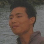 Man dancing on pier