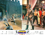 one of two alternate but genuine original lobby cards <br> (combining two image motifs that are already in the regular 10 lobby card set, <br> produced for some reason in addition)
