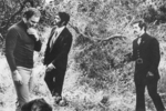 Pat Johnson's (right) first screen appearance in a movie