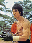 on the set of ENTER THE DRAGON