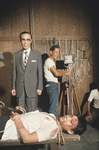 behind the scenes of HEROES OF THE UNDERGROUND:
Run Run Shaw visiting the set