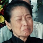 Female mourner
