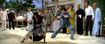 Gordon Liu Chia Hui learns the drunken master form from the master himself, Liu Chia Liang.