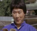 Tam Bing-Man reading some exciting kung fu comics..