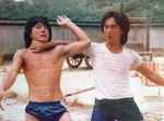 Behind the scenes with Jackie Chan and Corey Yuen Kwai