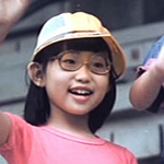 Kid at stadium