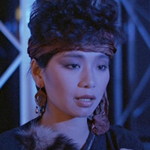 Girl in disco