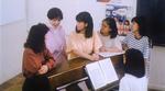 Vivian with Choir members