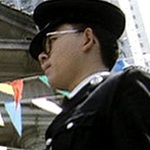 Police Officer at wedding