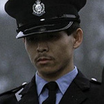 Police Officer at funeral parade