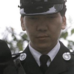 Police Officer at funeral parade