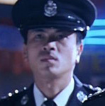 Police Officer at Robot Expo.