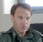 Police Officer at meeting