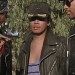 Hawks gang member in hat