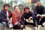 On the set of DRUNKEN MASTER II