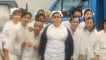 Nurse with her patients