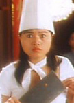 Chef at cooking competition