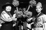 The real Yang Hui Min and Brigitte Lin, who played her in 