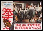 Italian lobby card (fotobusta) for THE INVINCIBLE IRON PALM,
mistakenly displaying a still from THE HERO