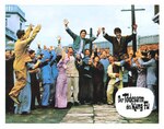 German lobby card (displaying a behind-the-scenes shot)