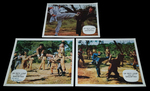three French lobby cards (simply being the German ones with the French title pasted over!)