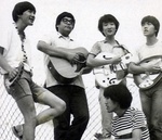 (f.l.t.r.) Samuel Hui, Wallace Chow, David Cheung (front), Albert Li (back) & Danny So 