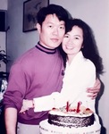 Chu Ko with his wife Cheung Luen-Fai