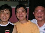 Barry Chan and the 2 brothers Peng Wei-Chang and Peng Li-Chang