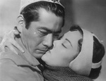 Toshirou Mifune and Li Hsiang-Lan (Yoshiko ''Shirley'' Yamaguchi)