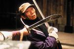 On the set of Crouching Tiger, Hidden Dragon